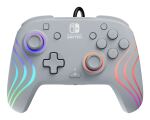 PDP Afterglow Wave Grau USB Gamepad Analog / Digital Nintendo Switch, Nintendo Switch OLED