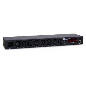 Inter-Tech SW-0816 Stromverteilereinheit (PDU) 8 AC-Ausgänge Schwarz