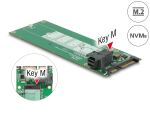 DELOCK Adapter SATA 22pin +Mini SAS HD -> M.2 NGFF Key M