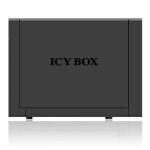 ICY BOX IB-RD3620SU3, RAID-System für 2x 3,5" SATA HDD zu USB 3.2 Gen 1 + eSATA Host, RAID 0, 1, JBOD, EasySwap, schwarz