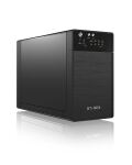 ICY BOX IB-RD3620SU3, RAID-System für 2x 3,5" SATA HDD zu USB 3.2 Gen 1 + eSATA Host, RAID 0, 1, JBOD, EasySwap, schwarz