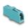 DELOCK LWL Kupplung LC Simplex Buzu LC Simplex Bu OM3 aqua