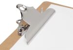 MAUL 2391770 Klemmbrett Hartplatte, Stahl Braun