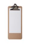 MAUL 2391770 Klemmbrett Hartplatte, Stahl Braun