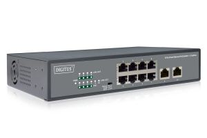 Digitus DN-95323-1 Netzwerk-Switch Unmanaged Fast Ethernet (10/100) Power over Ethernet (PoE) Grau