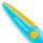 Staedtler Noris Junior Gerader Schnitt Blau, Gelb