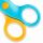 Staedtler Noris Junior Gerader Schnitt Blau, Gelb