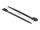 DELOCK Kabelbinder mit Doppelkopf L 190 x B 9 mm schwarz