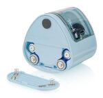 Peach PO102-BL Anspitzer Elektrischer Bleistiftspitzer Blau