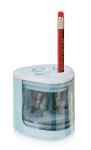 Peach PO102-BL Anspitzer Elektrischer Bleistiftspitzer Blau