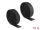 DELOCK Strapazier Klettband Haft u. Flauschband 15mx50mm SW