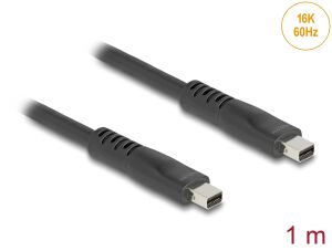 DELOCK Mini DisplayPort Kabel 16K 60 Hz 80 Gbps 1m