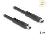 DELOCK Mini DisplayPort Kabel 16K 60 Hz 80 Gbps 1m