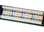 Equip 16-Port Cat.5e Ungeschirmtes Patch Panel, Black