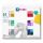 Staedtler FIMO 8013 C Modellierton 600 g Schwarz, Blau, Kupfer, Gold, Grün, Grau, Perleffekt, Pink, Violett, Rot, Rose, Silber, Weiß, Gelb 24 Stück(e)
