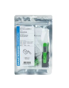 Smartkeeper MNL04PKGN Schnittstellenblockierung Schnittstellenblockierung + Schlüssel RJ-11 Grün Kunststoff 1 Stück(e)