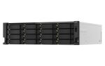 QNAP TS-h2287XU-RP NAS Rack (3U) Intel Xeon E E-2336 32 GB DDR4 0 TB QuTS hero Schwarz, Weiß