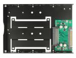 DELOCK Konverter U.2 SFF-8639 zu U.2 SFF-8639
