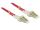 DeLOCK LC - LC, 2m InfiniBand/Glasfaserkabel Violett