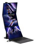 ASUS ZenScreen Fold OLED MQ17QH Computerbildschirm 43,9 cm (17.3") 2560 x 1920 Pixel Quad HD Silber