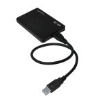 LogiLink UA0256 Speicherlaufwerksgehäuse HDD-Gehäuse Schwarz 2.5"