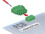 DELOCK Terminalblock Set f. Platine 4 Pin 3,81mm Rastermaß