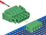DELOCK Terminalblock Set f. Platine 4 Pin 3,81mm Rastermaß