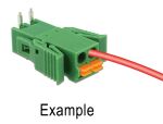 DELOCK Terminalblock Set f. Platine 4 Pin 3,81mm Rastermaß
