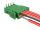 DELOCK Terminalblock Set f. Platine 4 Pin 3,81mm Rastermaß