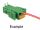 DELOCK Terminalblock Set f. Platine 4 Pin 3,81mm Rastermaß