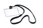 Durable Namensschild mit Textilband 10, 60 x 90 mm