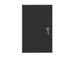 Lanberg WF10-2309-00B Rack 9U Wandmontiertes Regal Schwarz