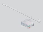 DeLOCK Hutschienenadapter mit Keystone Modul RJ45 Buchse Cat.6A LSA