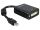 DeLOCK Adapter mini Displayport 0,18 m DVI-I Schwarz