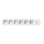 LogiLink LPS247 Verlängerungskabel 1,5 m 6 AC-Ausgänge Drinnen Weiß