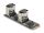 DELOCK Konverter M.2 2280 Key B+M Stecker zu 8 x SATA