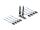 DELOCK Konverter M.2 2280 Key B+M Stecker zu 8 x SATA