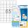 HERMA Adressetiketten Premium A4 38.1x21.2 mm runde Ecken weiß Papier matt 6500 St.
