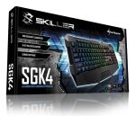 Sharkoon SKILLER SGK4 Tastatur Gaming USB QWERTZ Deutsch Schwarz