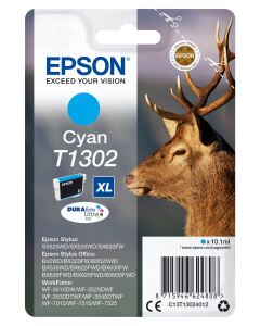 Epson Stag T1302 Hirsch DURABrite Ultra Single Cyan Tinte