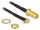 DeLOCK 88936 Koaxialkabel RG-174 0,32 m RP-SMA MMCX Schwarz