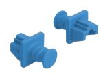 DELOCK RJ45 Staubschutz für Buchse 10 Stück blau