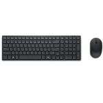 DELL Pro kompakte und leise Tastatur und Maus – KM555 - deutsch (QWERTZ)