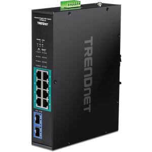 Trendnet TI-PGM102 Netzwerk-Switch Gigabit Ethernet (10/100/1000) Power over Ethernet (PoE) Schwarz