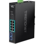 Trendnet TI-PGM102 Netzwerk-Switch Gigabit Ethernet (10/100/1000) Power over Ethernet (PoE) Schwarz