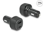 DELOCK Kfz Ladeadapter USB-C™ PD 3.0 und USB-A mit 63 W