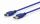Gembird 3m USB 3.0 A M/FM USB Kabel USB 3.2 Gen 1 (3.1 Gen 1) USB A Blau