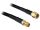 DeLOCK 15m CFD200 Koaxialkabel RP-SMA Schwarz