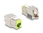DeLOCK Keystone Modul RJ45 Buchse zu LSA Cat.6A werkzeugfrei farbig Set 8 Stück