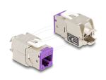 DeLOCK Keystone Modul RJ45 Buchse zu LSA Cat.6A werkzeugfrei farbig Set 8 Stück